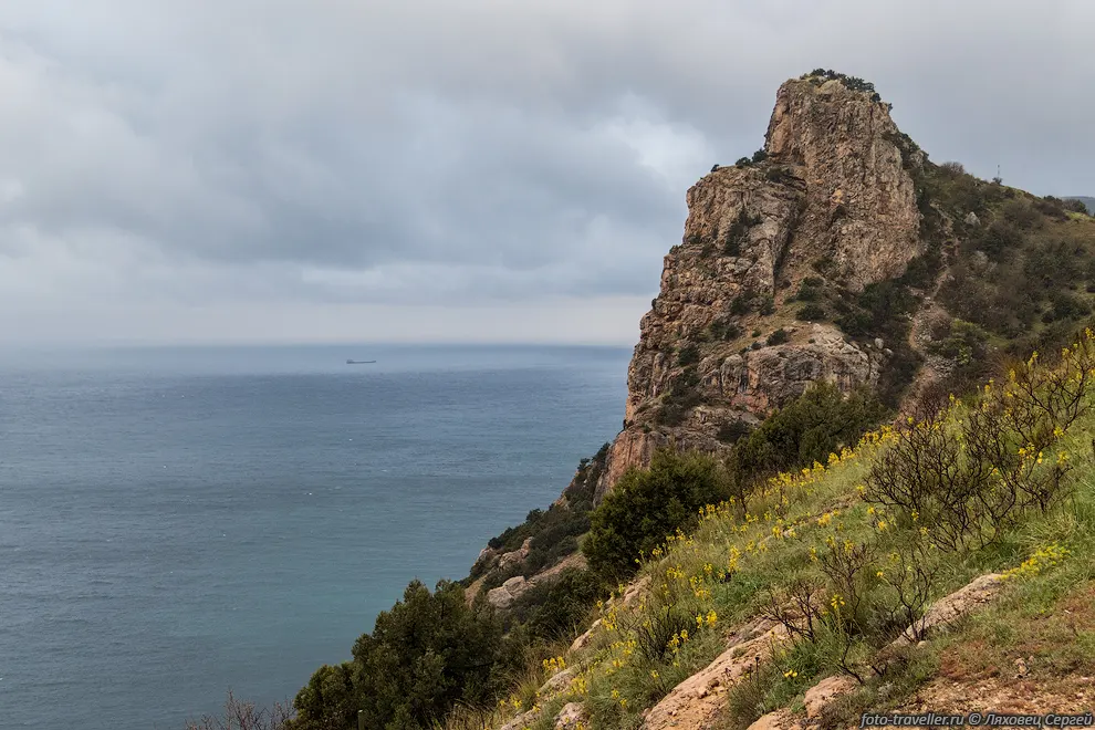 Судно в Черном море