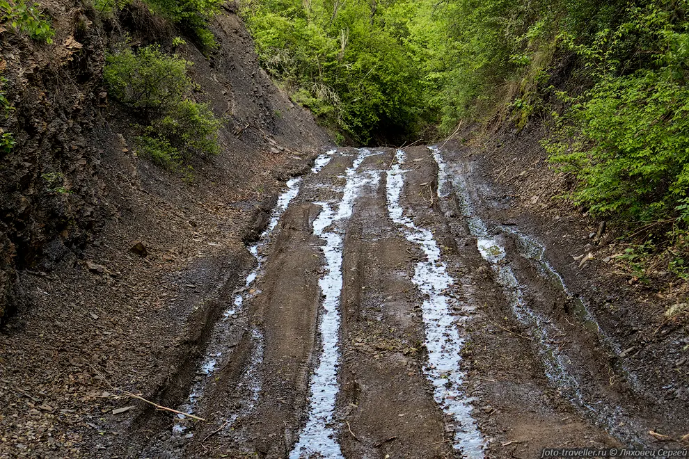 Мокрая дорога