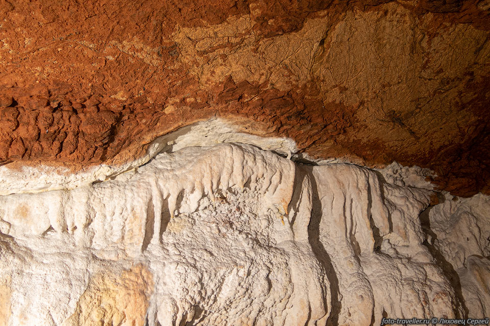 Вторичные образования в пещере КИС