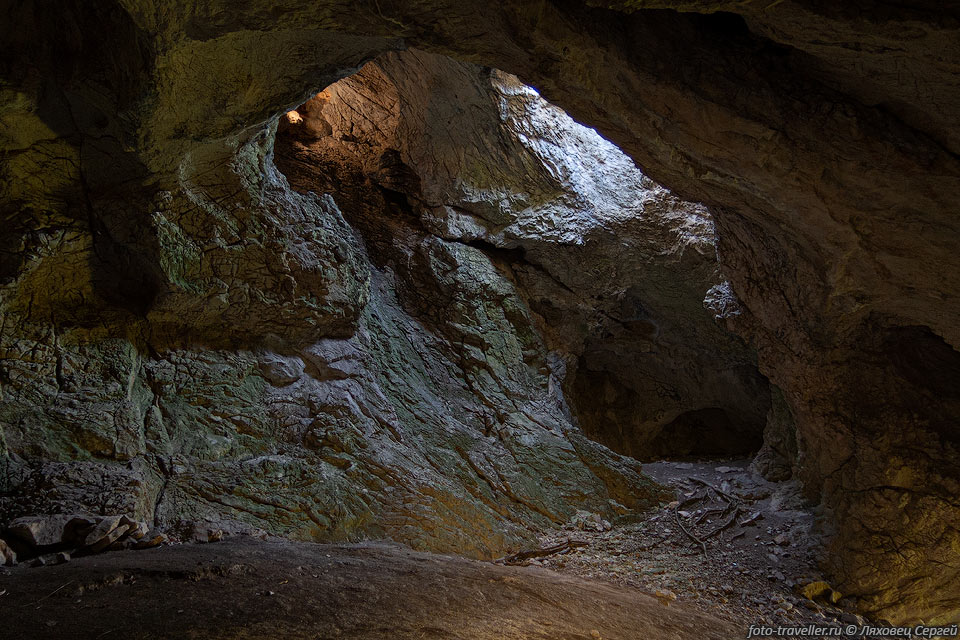  Зал в пещере Голубиная-1 (Валентинка) на Чатыр-Даге