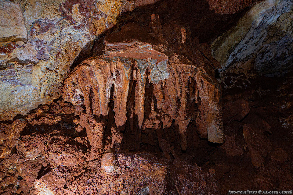 Вторичные образования в пещере