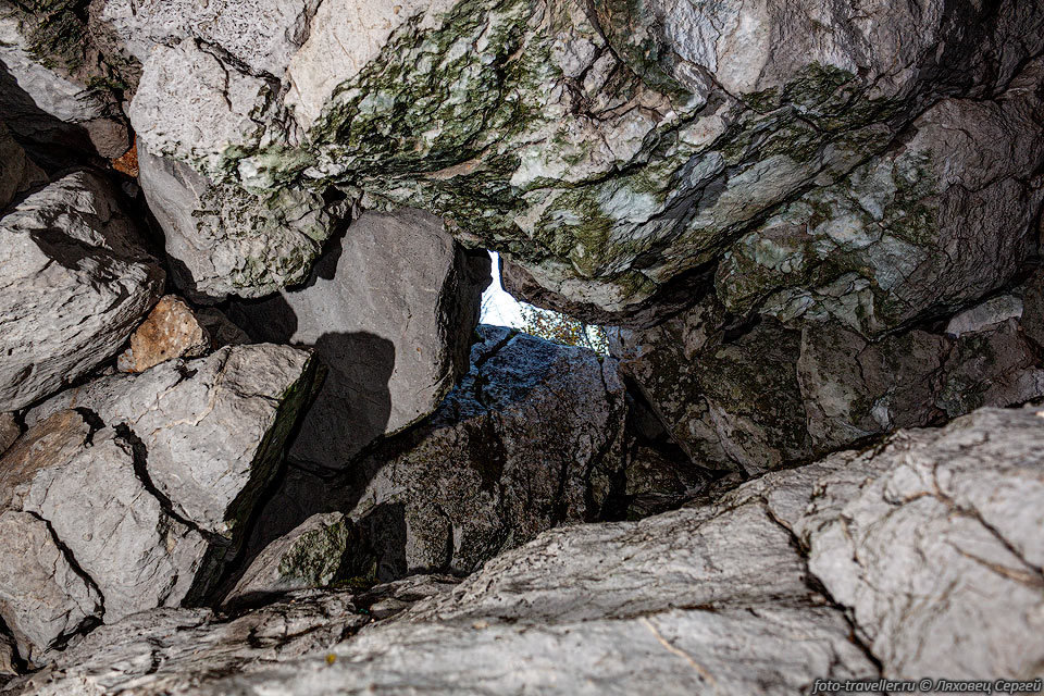 Вход в пещеру Белоснежка