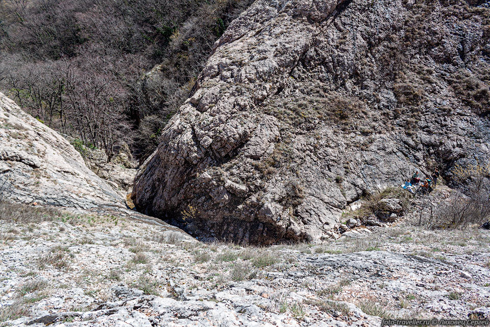 Поиск и проверка пещер в Орлином ущелье 
на Чатыр-Даге