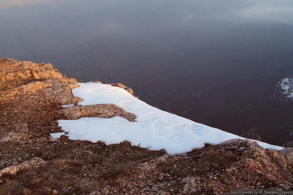 Край нижнего плато Чатыр-Дага