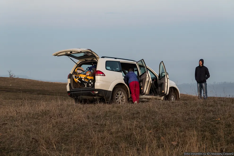 Приезжали сюда потренироваться