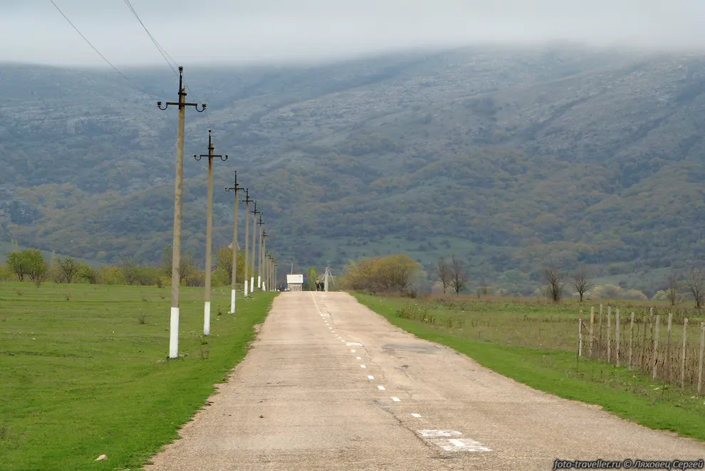 Дорога к пещере Красная