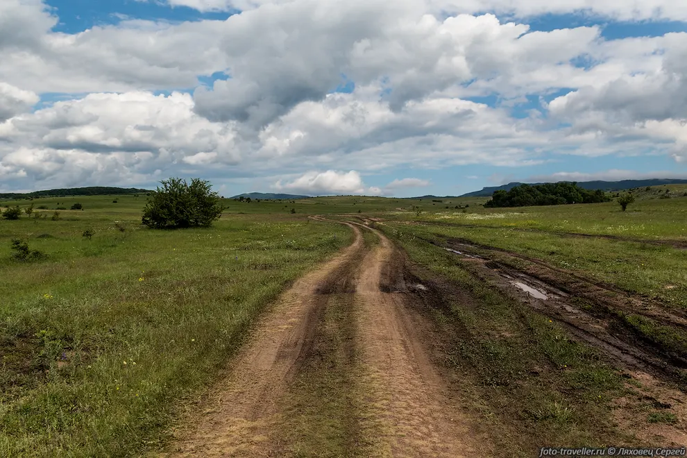 Грунтовка в Крыму