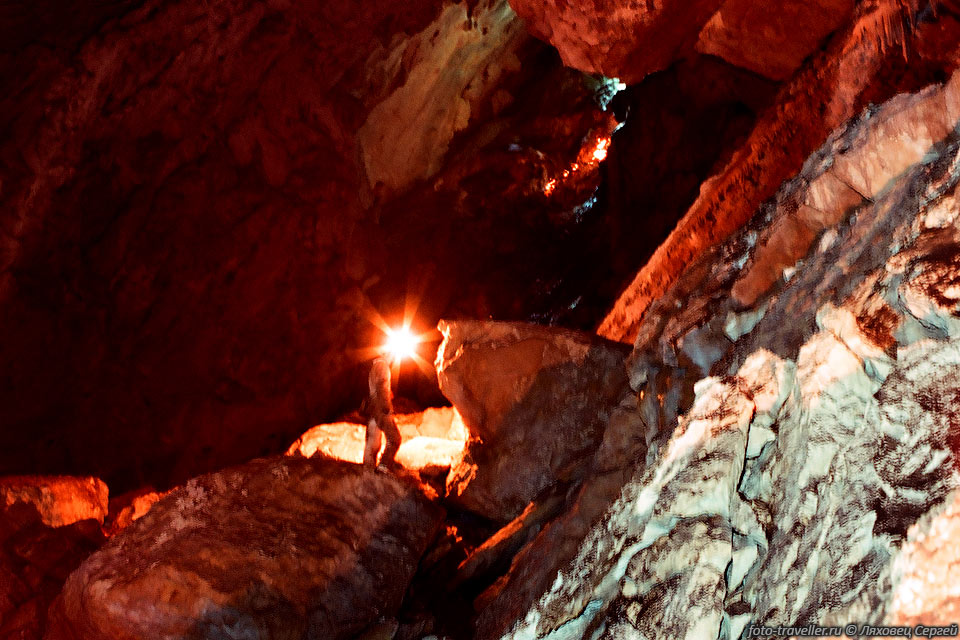 Зал в пещере Обвальная