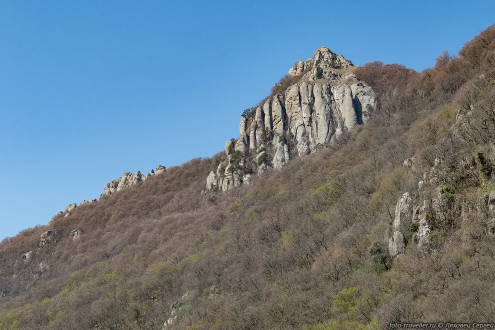 Скалы на склоне Южной Демерджи
