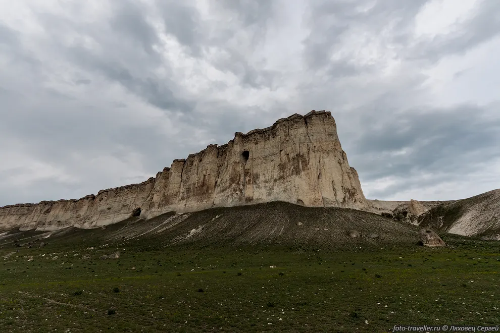 Заехали посмотреть на Белую скалу