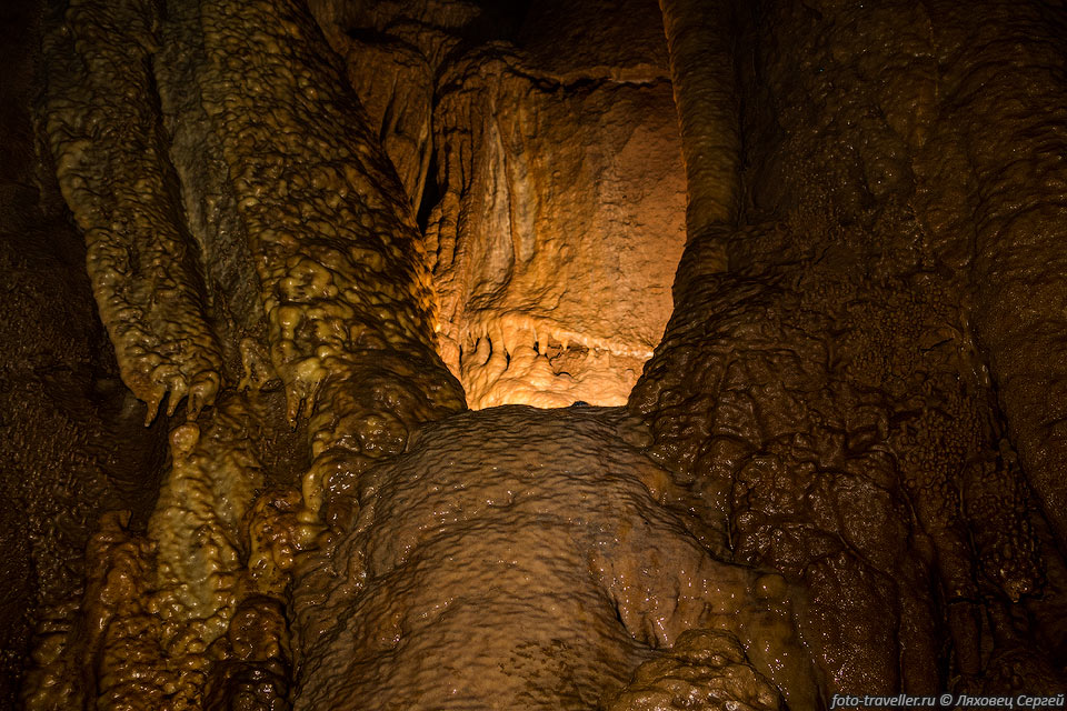 Пещера Миледи довольно красивая
