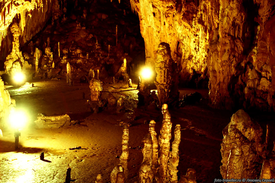 Большой зал в пещере Виола