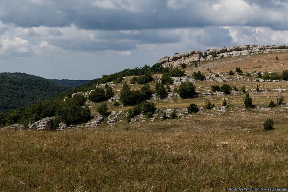 Край Караби.
Прямая тропа на Метео фактически полностью заросла.