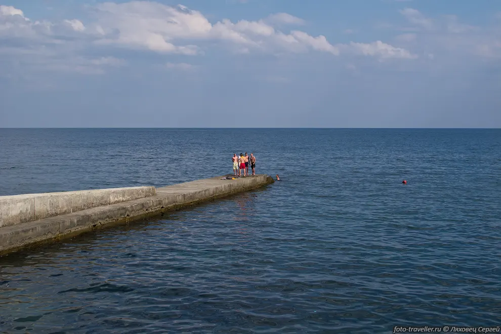 Пирс в Алуште