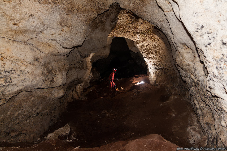 Объемы пещеры Трасса Таврида довольно большие