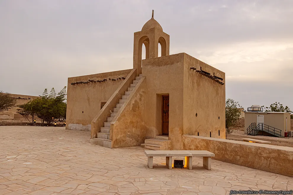 Одно из строений на территории форта Умм Салал Мохаммед (Umm Salal
Mohammed Fort).