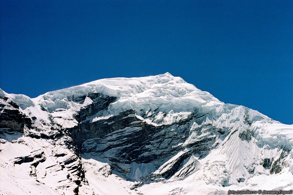 Вершина, на которую мы не попали - Чулу Западная (6419 м)