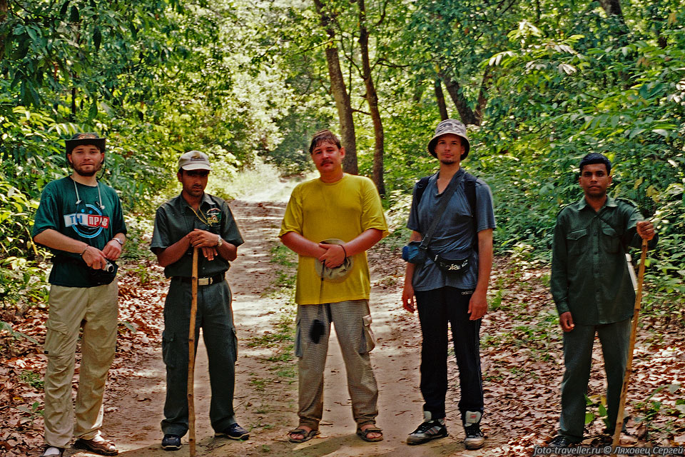 Наша группа в парке Читван