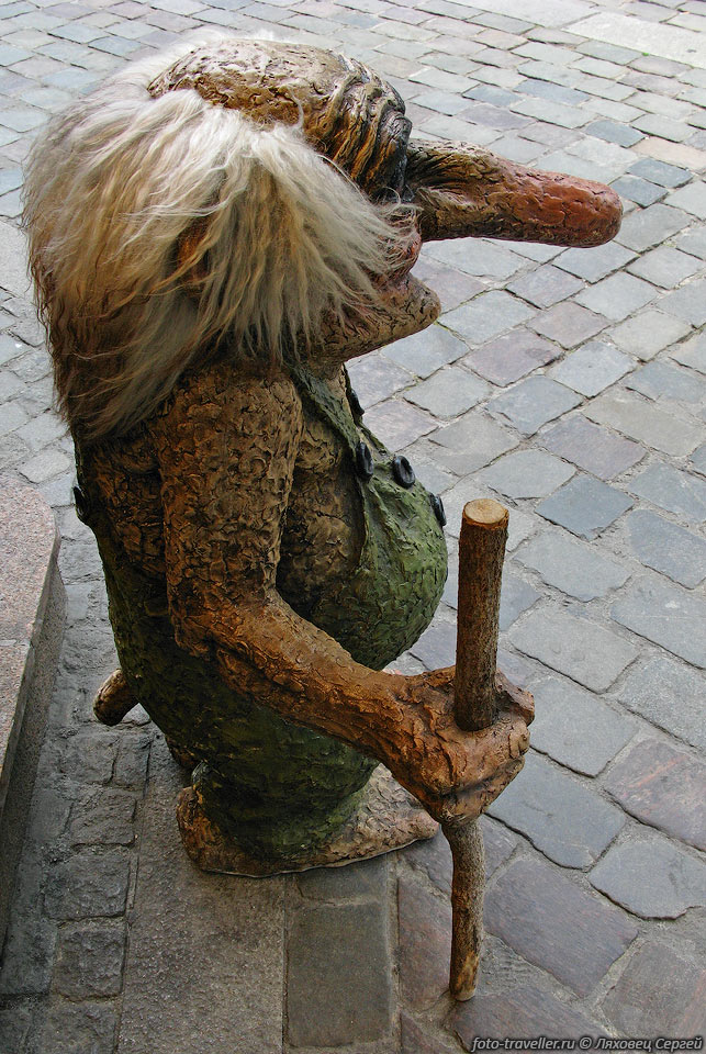 Тролль (Troll) - существо из скандинавской мифологии, фигурирующие 
во многих сказках.