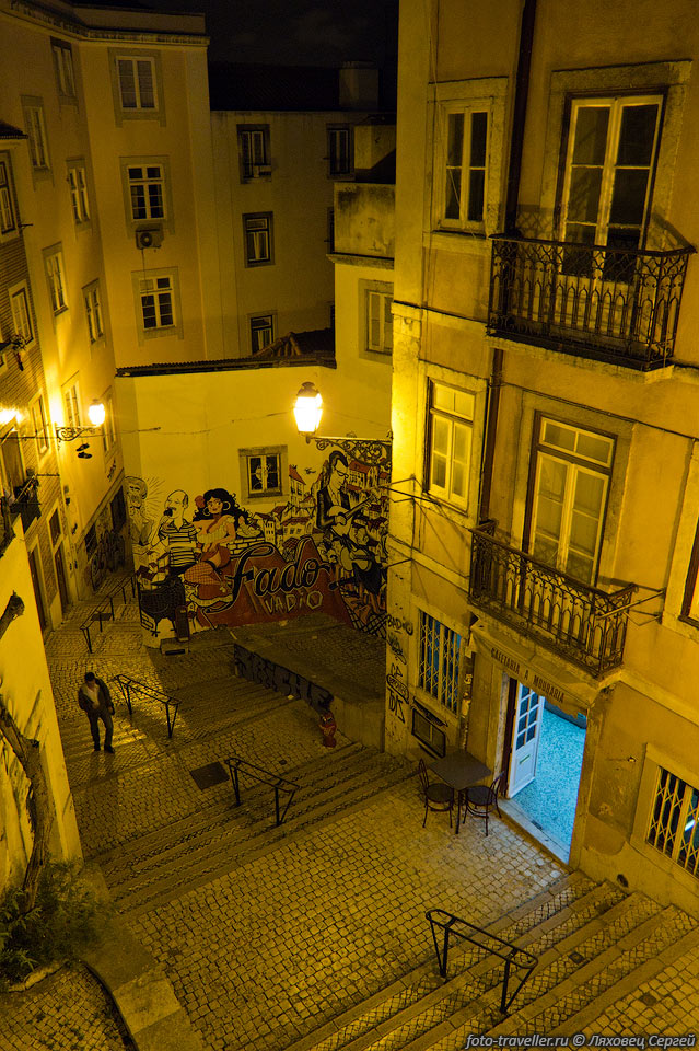 Старый Лисабон расположен на холме