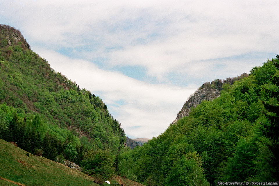 Долина в Румынских Карпатах