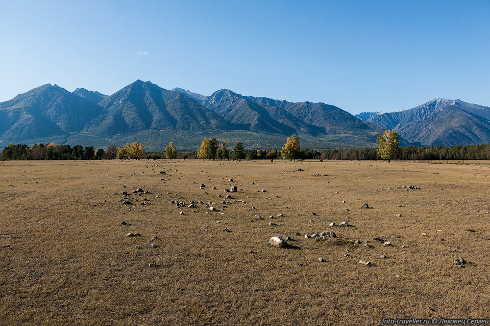 Баргузинский хребет, вид из Баргузинской долины