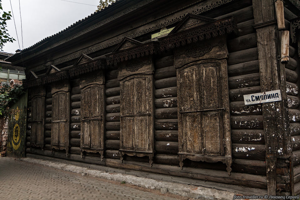 Старый дом в городе Улан-Удэ.
Улан-Удэ обладает уникальным историко-культурным наследием.
На территории города расположено 234 объекта культурного наследия.