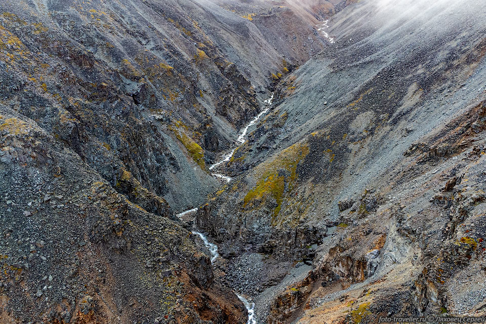 Черный каньон в притоке реки Кнорий