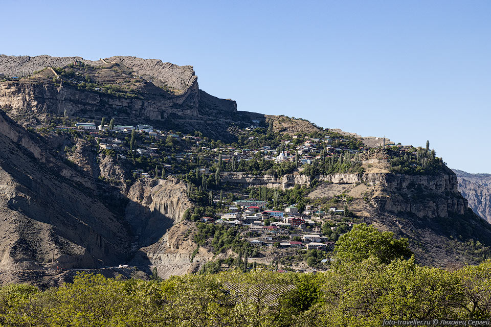 Село Гуниб расположено на высоте около 1500 м.