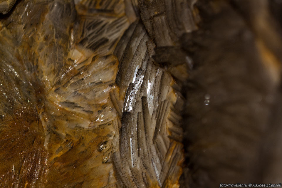 Щетка кристалла барита