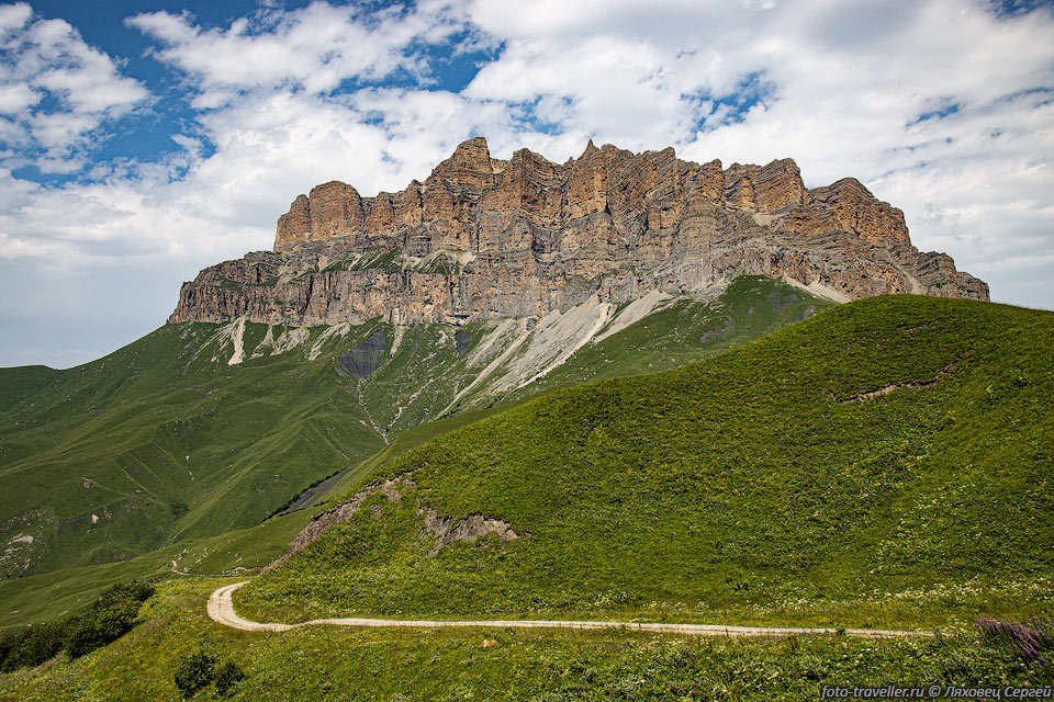 Скальный бастион горы Бекаир-Баши (2337 м)