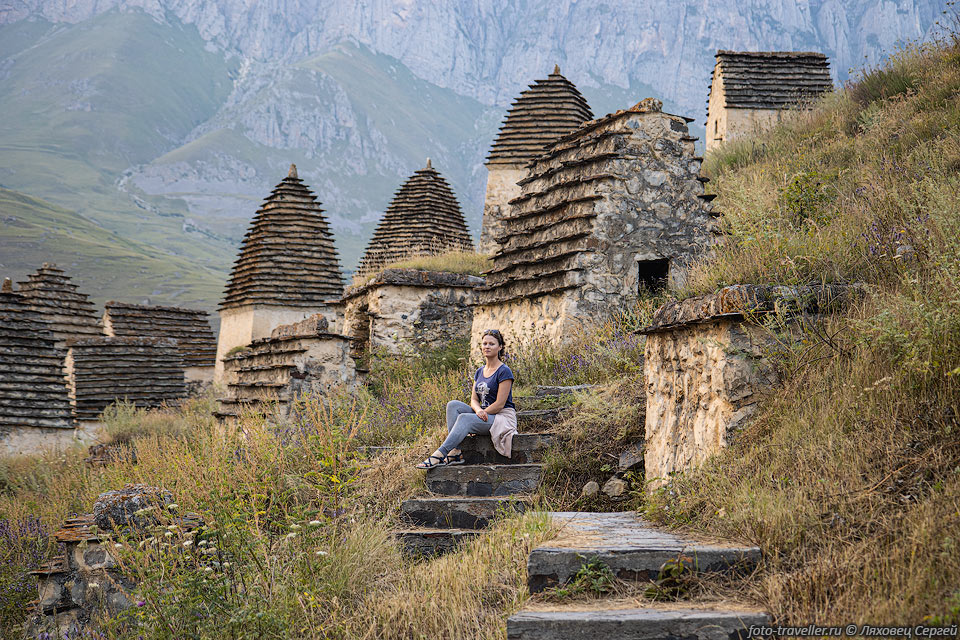 "Город мёртвых" в Даргавсе является одной из главных достопримечательностей 
Северной Осетии
