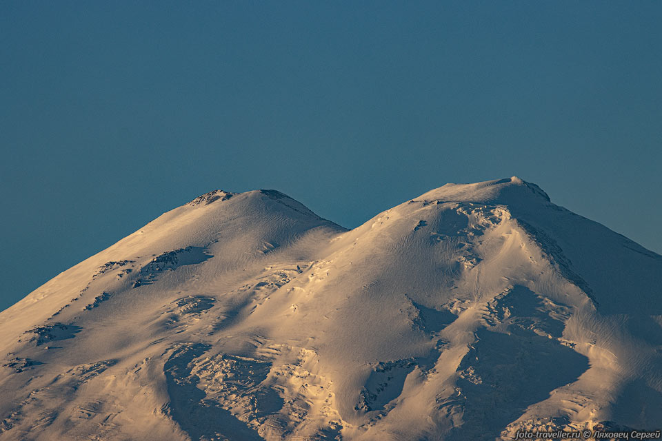Двуглавая вершина Эльбруса