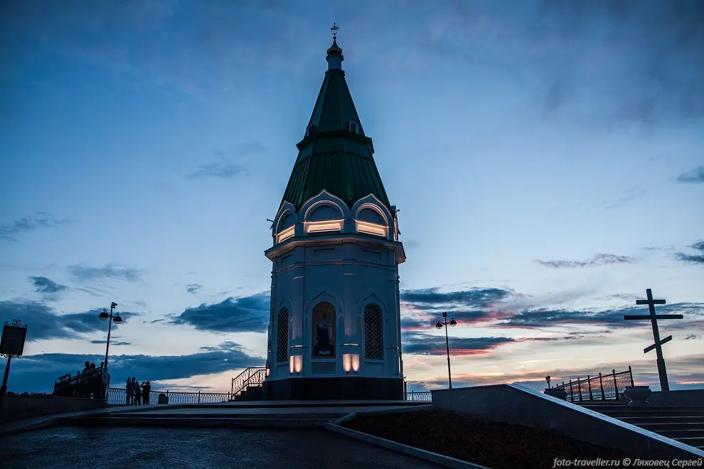 Часовня Параскевы Пятницы - православная часовня, один из символов
города Красноярска. 