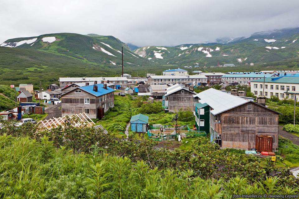 Город Северо-Курильск - единственный населенный пункт  на острове Парамушир.