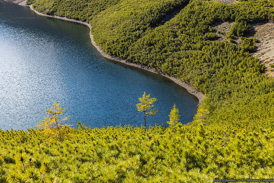 Голубое озеро в Магаданской области