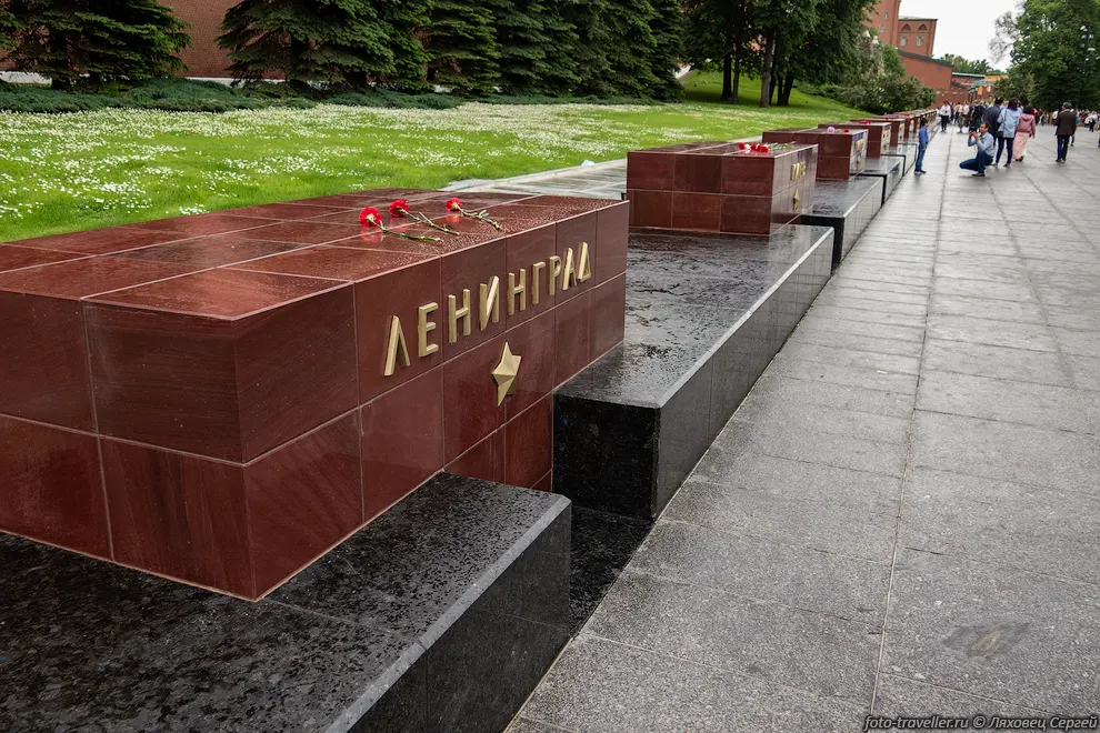 Аллея городов-героев и городов воинской славы