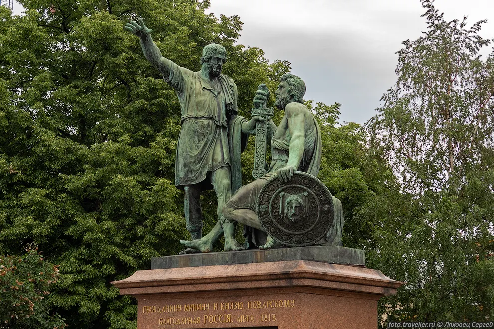 Памятник Минину и Пожарскому.
