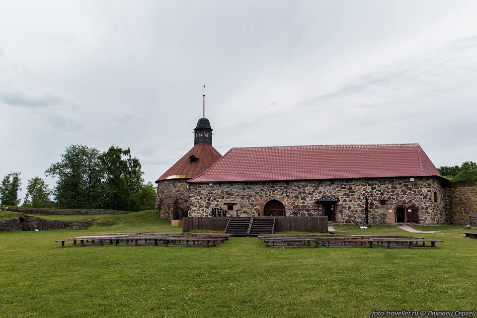 Крепость Корела в городе Приозерск.
