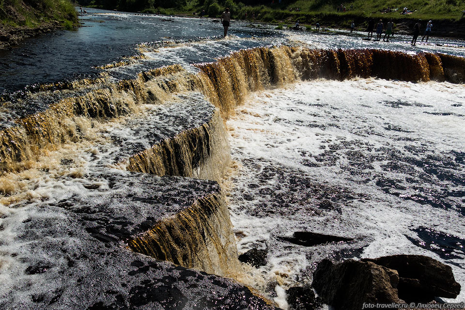 Водопад Тосненский (Гертовский) на реке Тосна