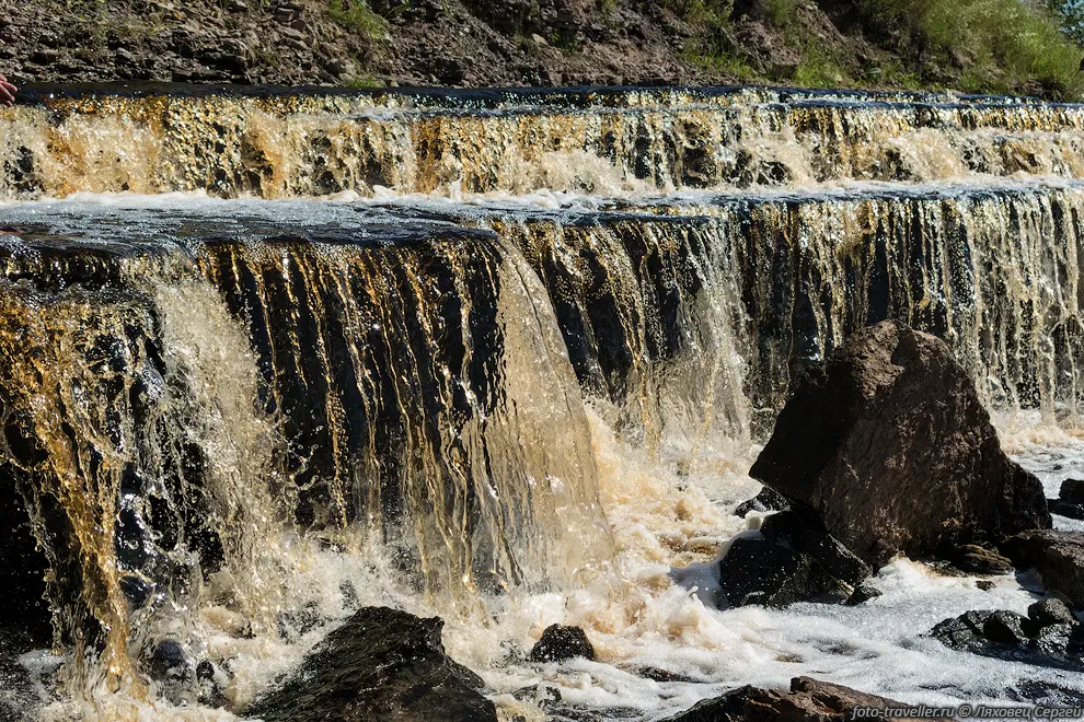 Водопад довольно красивый
