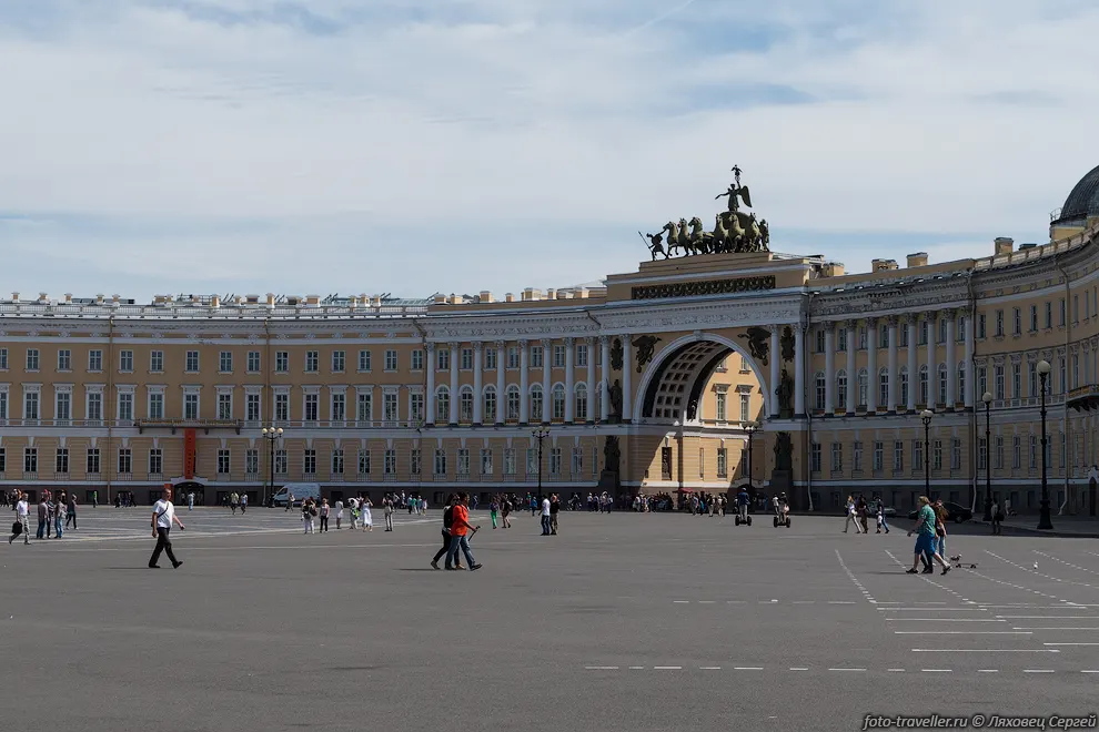 Дворцовая площадь в Санкт-Петербурге