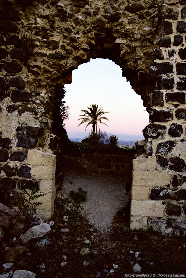 Замок Калаат Маркаб довольно сильно разрушен