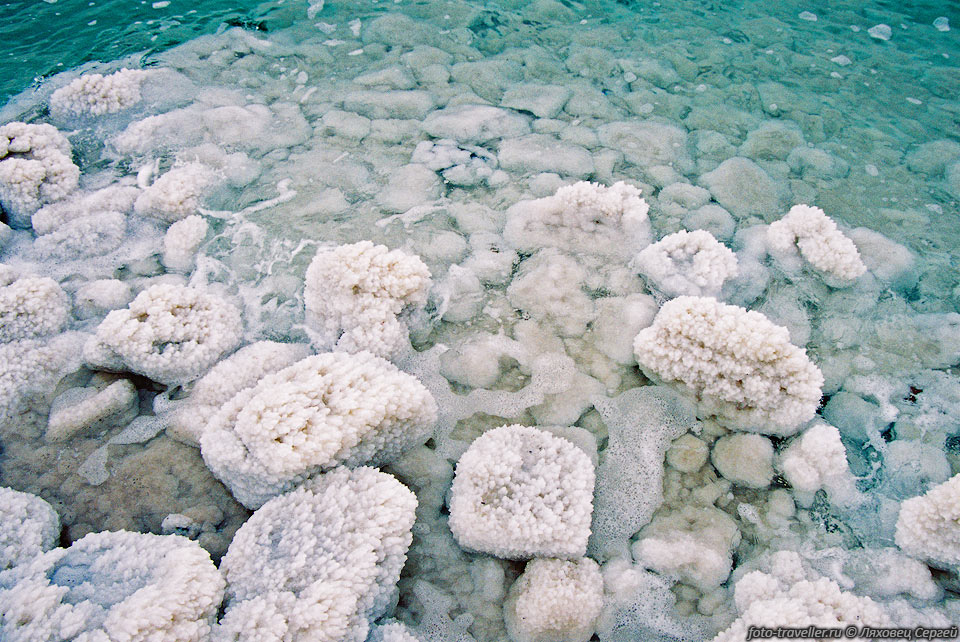 Вода Мертвого моря содержит до 420 грамм солей и минералов на 
1 л воды! 
Соленость Мертвого моря в 8 раз превышает соленость Атлантического океана, в 7 раз 
- Средиземного моря и Красного моря, в 14,5 раз - Черного и в 40 раз - Балтийского 
морей.