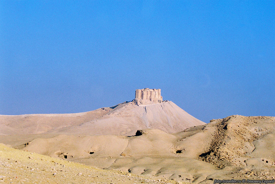 Рядом с Пальмирой, на близлежащем холме, 
стоит крепость Фахредина Калаат Аль-Маан (Qalaat al-Maan), построенная в XVII веке.