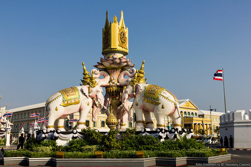 Площадь слонов (Elephants Square) в Бангкоке