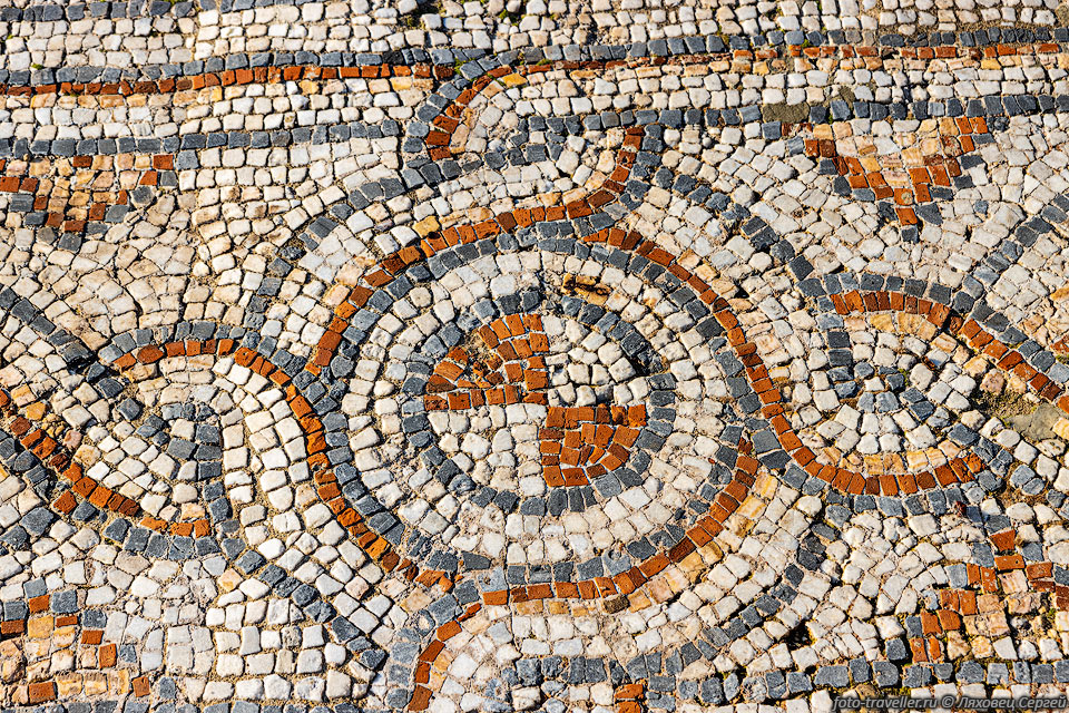 Мозаика в древнем городе Эфес (Ephesus, Efes)