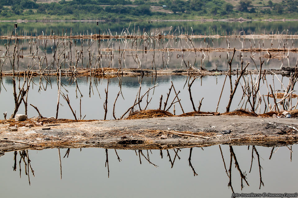 В озере Катве добывают различные виды соли.