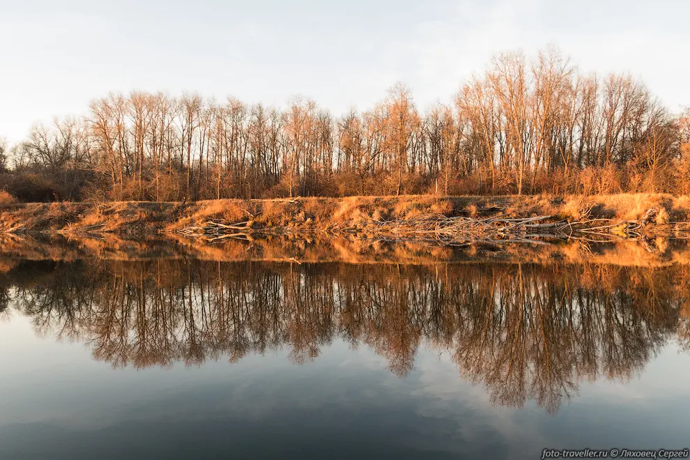 Сейчас уровень воды низкий