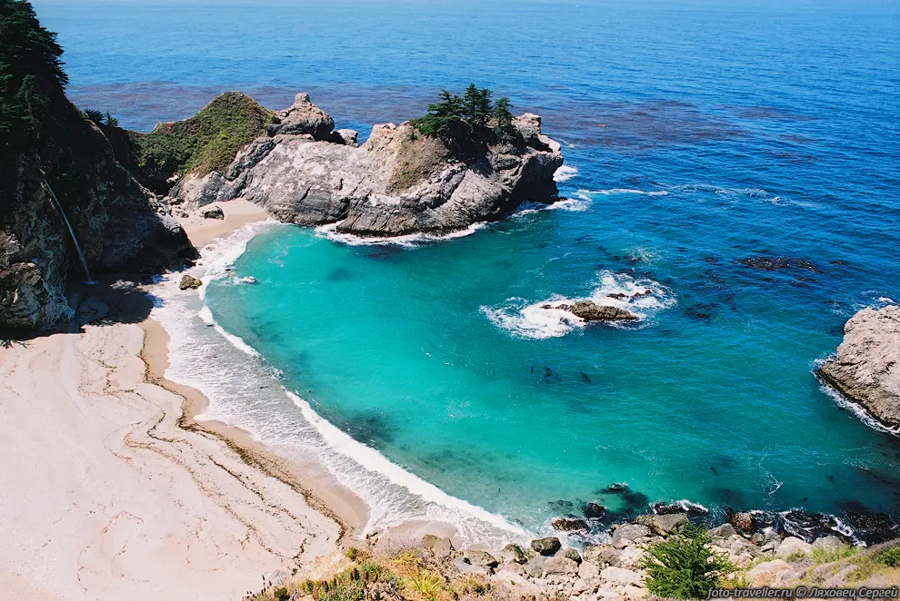 Природный парк Julia Pfieffer Burns State Park